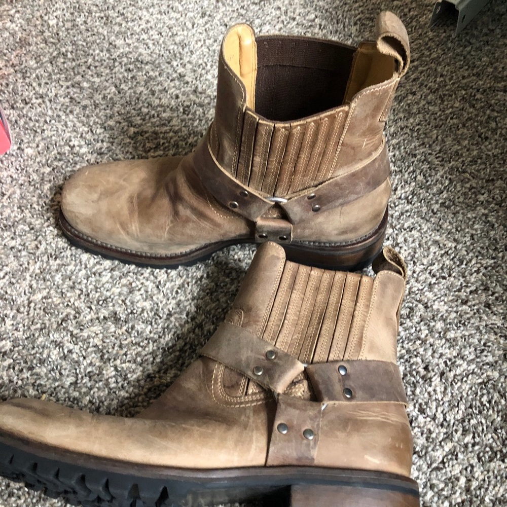 GBX Slip on riding motorcycle boots